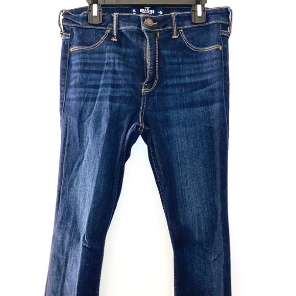 dark wash high rise jeans - Picture 1 of 2